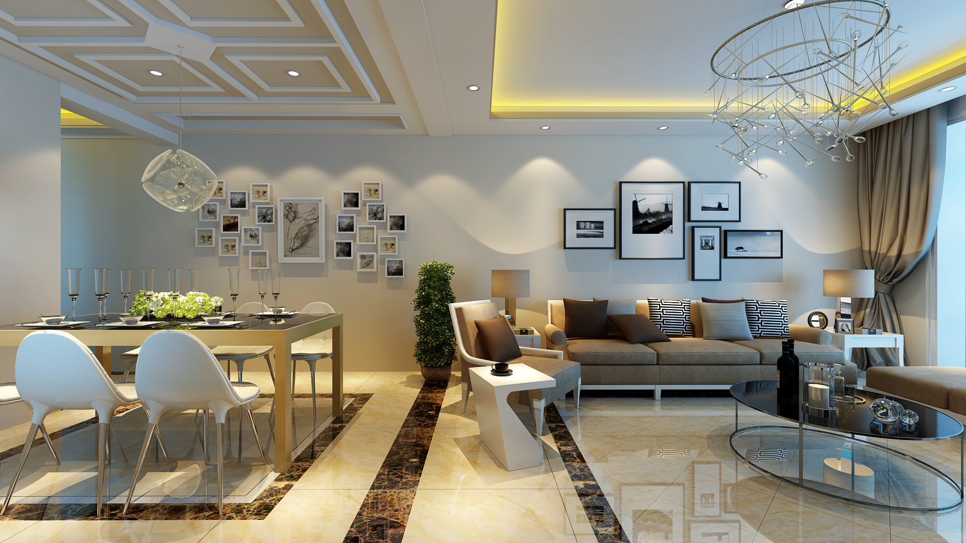 贵阳装修设计新视界 现代简约风格精装案例全解析